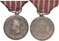 MEDAGLIE ESTERE - FRANCIA - Napoleone III (1852-1870) - Medaglia 1859 - Per la campagna in Italia Bramb. 272 AG Opus: Barre Ø 30
 
BB-SPL