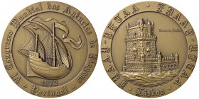 MEDAGLIE ESTERE - PORTOGALLO - Repubblica (1910) - Medaglia 1972 - VI congresso mondiale agenti di viaggio AE Ø 80
 
FDC