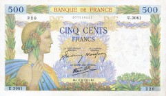 CARTAMONETA ESTERA - FRANCIA - Governo di Vichy (1940-1944) - 500 Franchi 11/06/1941
 
SPL