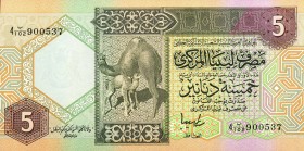 CARTAMONETA ESTERA - LIBIA - Repubblica - 5 Dinars (1991) Kr. 60
 
FDS