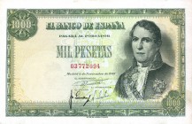CARTAMONETA ESTERA - SPAGNA - Francesco Franco Caudillo (1939-1975) - 1.000 Pesetas 04/11/1949 (1951) Kr. 138a R
 
BB-SPL
