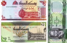 LOTTI - Cartamoneta-Estera SUDAN - Lotto di 3 biglietti
 Lotto di 3 biglietti
FDS