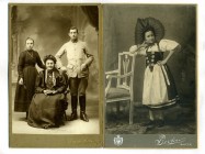 LOTTI - Cartoline Lotto di 22 fotografie, alcune su cartone di fine XIX secolo, su album
 
Buono