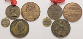 LOTTI - Medaglie VARIE - Lotto di 4 medaglie
 
qFDC÷FDC