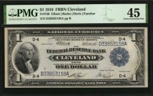 Federal Reserve Bank Notes

Fr. 720. 1918 $1 Federal Reserve Bank Note. Cleveland. PMG Choice Extremely Fine 45.

A mid grade offering of this Gre...