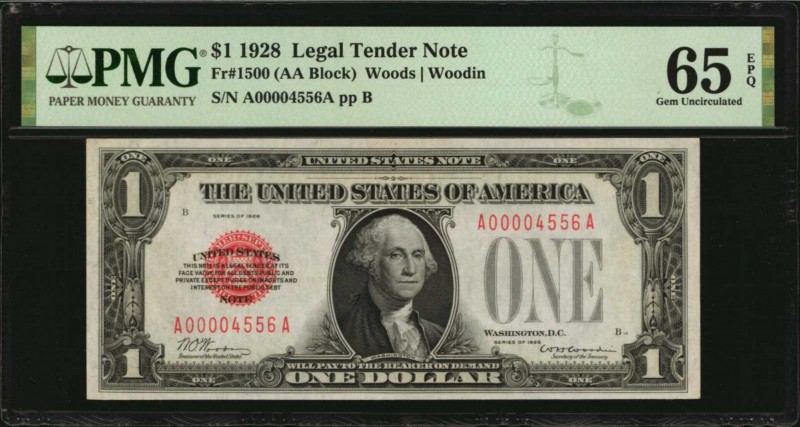 Legal Tender Notes

Fr. 1500. 1928 $1 Legal Tender Note. PMG Gem Uncirculated ...