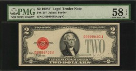 Legal Tender Notes

Lot of (2) Fr. 1505 & 1507. 1928D & 1928F $2 Legal Tender Notes. PMG Choice About Uncirculated 58 EPQ & Gem Uncirculated 66 EPQ....