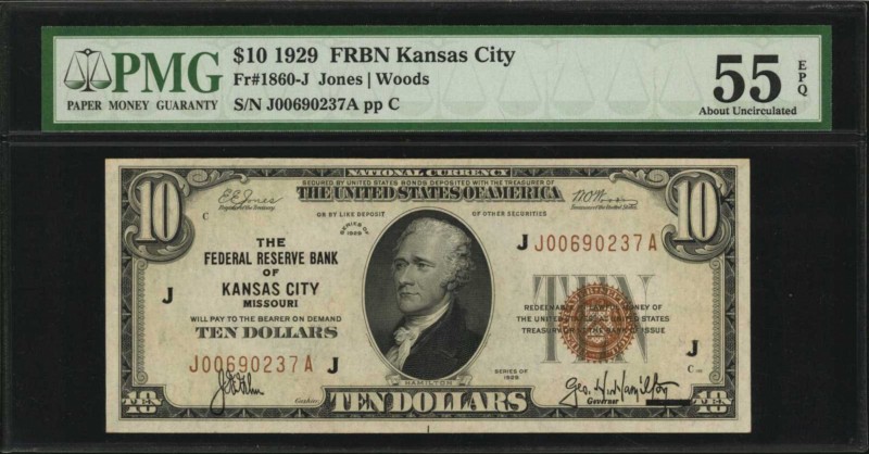 Federal Reserve Bank Notes

Fr. 1860-J. 1929 $10 Federal Reserve Bank Note. Ka...