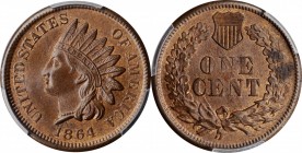 Indian Cent

1864 Indian Cent. Bronze. MS-63 BN (PCGS).

PCGS# 2076. NGC ID: 227L.

Estimate: $