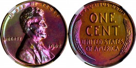 Lincoln Cent

1942 Lincoln Cent. Proof-66 * RB (NGC). CAC.

PCGS# 3352. NGC ID: 22L9.

Estimate: $