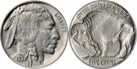 Buffalo Nickel

1934 Buffalo Nickel. MS-65 (PCGS). OGH.

PCGS# 3972. NGC ID: 22SL.

Estimate: $120