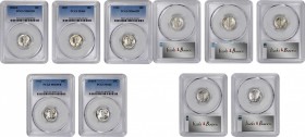 Mercury Dime

Lot of (5) Gem Mint State Mercury Dimes, 1938-1945. (PCGS).

Included are: 1938-D MS-65 FB; 1939 MS-65; 1940 MS-66 FB; 1941 MS-65 FB...