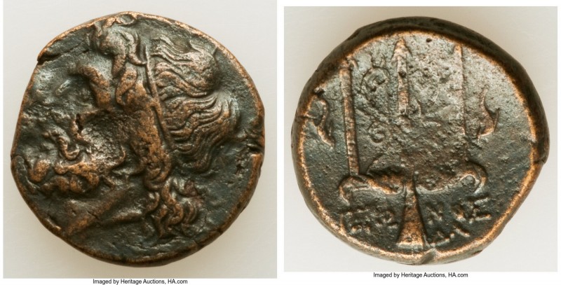 SICILY. Syracuse. Hieron II (ca. 275-215 BC). AE litra (19mm, 6.25 gm, 10h). Cho...
