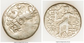 SELEUCID KINGDOM. Philip I Philadelphus (ca. 95/4-76/5 BC). AR tetradrachm (27mm, 14.37 gm, 2h). Fine. Posthumous issue of Antioch on the Orontes unde...