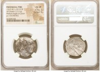 PHOENICIA. Tyre. Ca. 126/5 BC-AD 67/8. AR shekel (13.21 gm). NGC Choice VF 3/5 - 3/5. Dated CY 118 (9/8 BC). Laureate bust of Melqart right, lion skin...