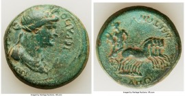 PHRYGIA. Hierapolis. Pseudo-autonomous. Ca. 2nd-3rd centuries. AE (25mm, 11.31 gm, 12h). Choice Fine. IЄPAΠOΛЄITΩN, head of Dionysos right, wearing iv...