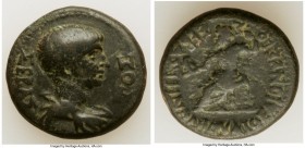 PHRYGIA. Sebaste. Nero (AD 54-68). AE (20mm, 6.35 gm, 1h). Fine. Julius Dionysus, magistrate, ca. AD 55. ΣΕΒΑΣΤΟΣ, bareheaded and draped bust of Nero ...