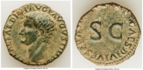 Divus Tiberius (AD 14-37), Restitution Issue under Titus. AE as (25mm, 9.37 gm, 1h). XF. Rome, AD 79-81. TI CAESAR DIVI AVG F AVGVST IMP VIII, bare he...