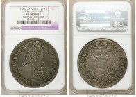 Leopold I Taler 1702 VF Details (Surface Hairlines) NGC, Vienna mint, KM1413. Charcoal gray and deep blue toned. 

HID09801242017

© 2020 Heritage...