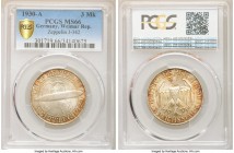 Weimar Republic "Zeppelin" 3 Mark 1930-A MS66 PCGS, Berlin mint, KM67, J-342. 

HID09801242017

© 2020 Heritage Auctions | All Rights Reserved