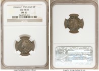 Charles II 4 Pence (Groat) ND (1660-1662) MS63 NGC, Tower mint, Crown mm, KM291, S-3383, ESC-1840. This choice groat with a deeply toned obverse and r...