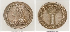George II 4-Piece Uncertified Maundy Set 1740 XF, 1) Penny 1740/30, KM567. 12.4mm. 0.50gm 2) 2 Pence, KM568. 14.6mm. 0.99gm 3) 3 Pence, KM569. 17.7mm....