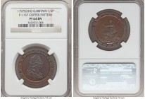 George III bronzed Proof Pattern Restrike 1/2 Penny 1797-SOHO PR64 Brown NGC, Soho mint, Peck-1157. 

HID09801242017

© 2020 Heritage Auctions | A...