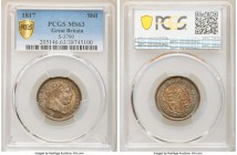 George III Shilling 1817 MS63 PCGS, KM666, S-3790. Gunmetal toning, bold portrait with crisp details. 

HID09801242017

© 2020 Heritage Auctions |...