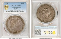 George III Crown 1820 MS62 PCGS, KM675, S-3787. Glossy lilac-gray toned surfaces. 

HID09801242017

© 2020 Heritage Auctions | All Rights Reserved...
