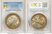 George V Crown 1935 MS65 PCGS, KM842, S-4048. 

HID09801242017

© 2020 Heritage Auctions | All Rights Reserved