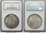 Ferdinand VII 8 Reales 1810 Mo-HJ MS62 NGC, Mexico City mint, KM110. 

HID09801242017

© 2020 Heritage Auctions | All Rights Reserved