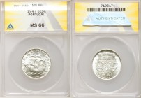 Republic 5-Piece Lot of Certified 5 Escudos 1947 MS66 ANACS, KM581. Sold as is, no returns.

HID09801242017

© 2020 Heritage Auctions | All Rights...