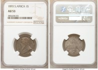 Republic Shilling 1893 AU53 NGC, KM5. Key date of series. Graphite gray toned. 

HID09801242017

© 2020 Heritage Auctions | All Rights Reserved
