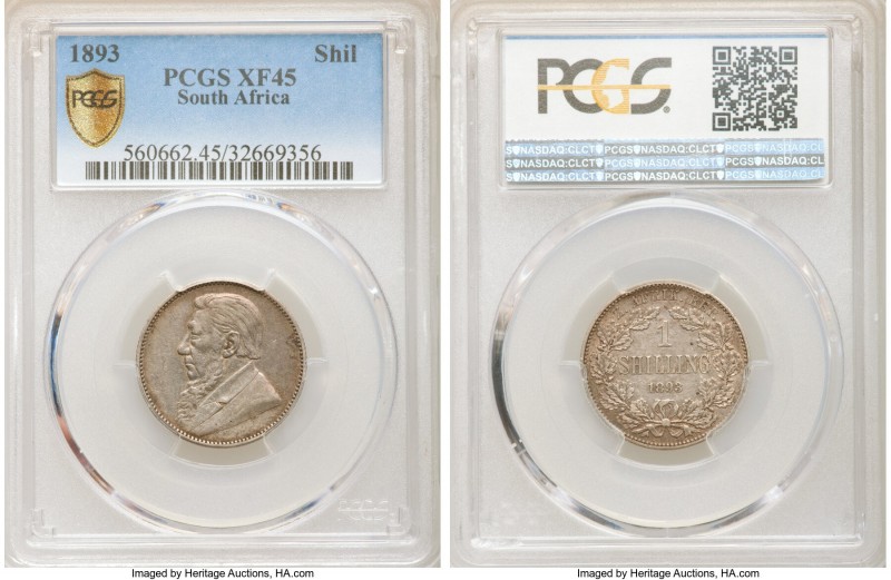 Republic Shilling 1893 XF45 PCGS, KM5. Key date in series. 

HID09801242017
...