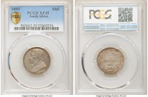 Republic Shilling 1893 XF45 PCGS, KM5. Key date in series. 

HID09801242017

© 2020 Heritage Auctions | All Rights Reserved