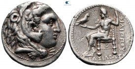 Kings of Macedon. Babylon. Philip III Arrhidaeus 323-317 BC. In the types of Alexander III of Macedon. Tetradrachm AR