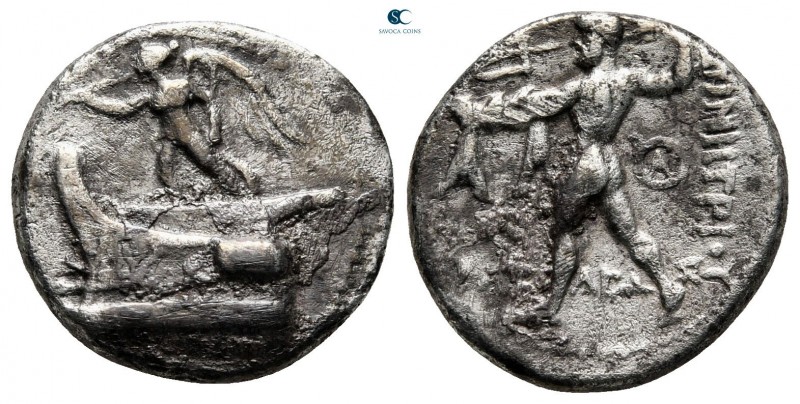 Kings of Macedon. Tarsos. Demetrios I Poliorketes 306-283 BC. Struck circa 298-2...