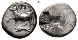 Thrace. Byzantion circa 340-320 BC. 1/5 Siglos AR
