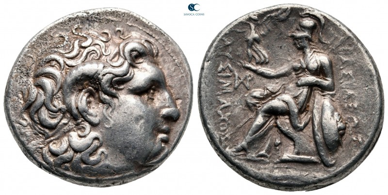 Kings of Thrace. Uncertain mint possibly in Thrace. Macedonian. Lysimachos 305-2...
