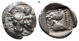 Thessaly. Krannon circa 460-440 BC. Obol AR