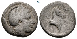 Thessaly. Pharsalos circa 450-420 BC. Hemidrachm AR