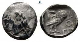 Attica. Athens circa 400-300 BC. Uncertain eastern imitation. Obol AR