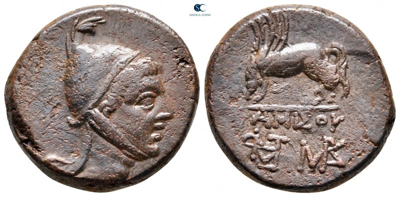 Pontos. Amisos. Time of Mithradates VI Eupator 120-63 BC. 
Bronze Æ

22 mm, 1...