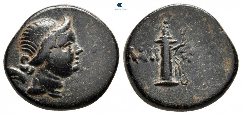 Pontos. Amisos. Time of Mithradates VI Eupator circa 120-63 BC. 
Bronze Æ

17...