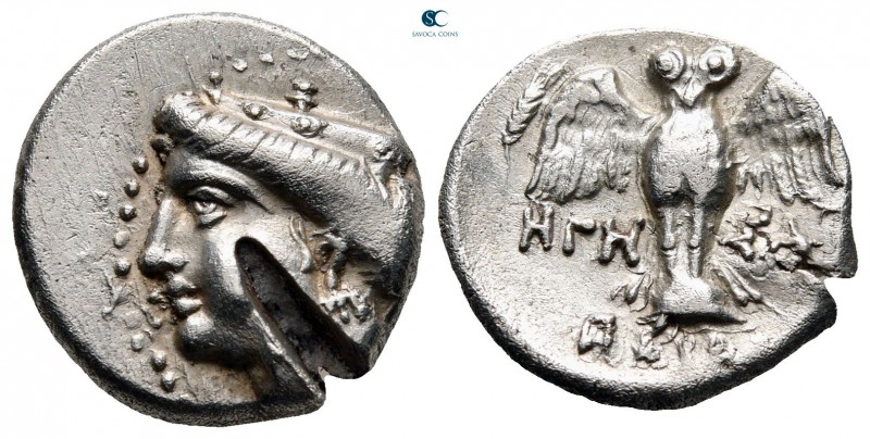 Pontos. Amisos (as Peiraieos) circa 420-300 BC. ΗΓΗΣΑΓ- (Hegesag-), magistrate ...
