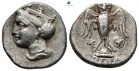 Pontos. Amisos (as Peiraieos) circa 370-300 BC. Siglos-Drachm AR