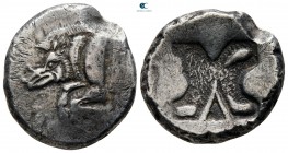 Dynasts of Lycia. Uncertain mint. Uncertain Dynast circa 520-480 BC. Stater AR