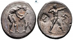 Pamphylia. Aspendos circa 380-330 BC. Stater AR