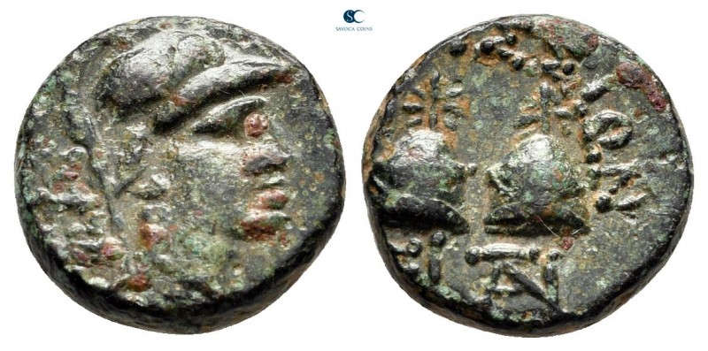 Islands off Cilicia. Elaioussa Sebaste circa 100-0 BC. 
Bronze Æ

12 mm, 1,95...