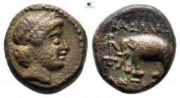 Seleukid Kingdom. Antioch. Antiochos III Megas 222-187 BC. Bronze Æ